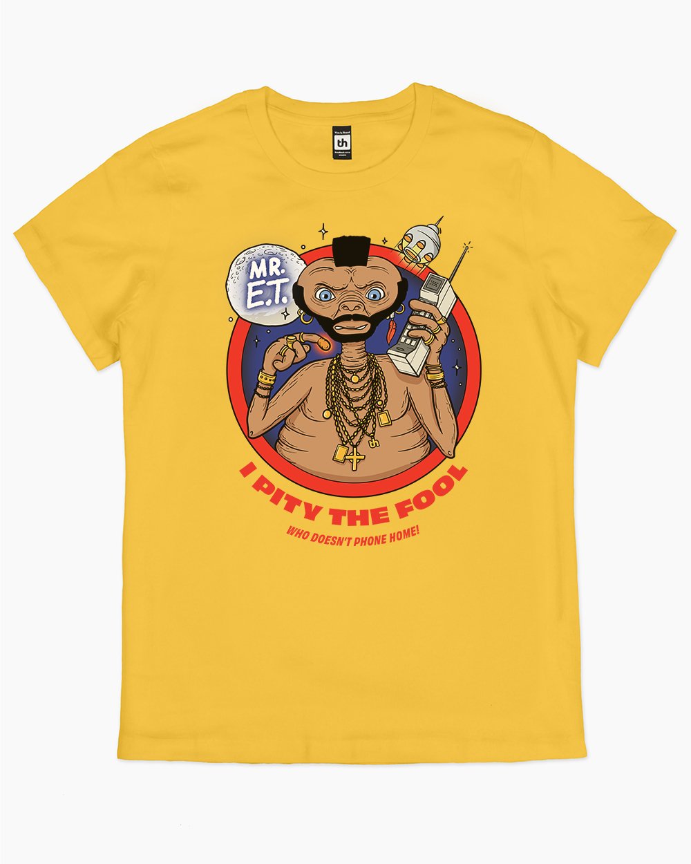 Mr ET T-Shirt Australia Online #colour_yellow