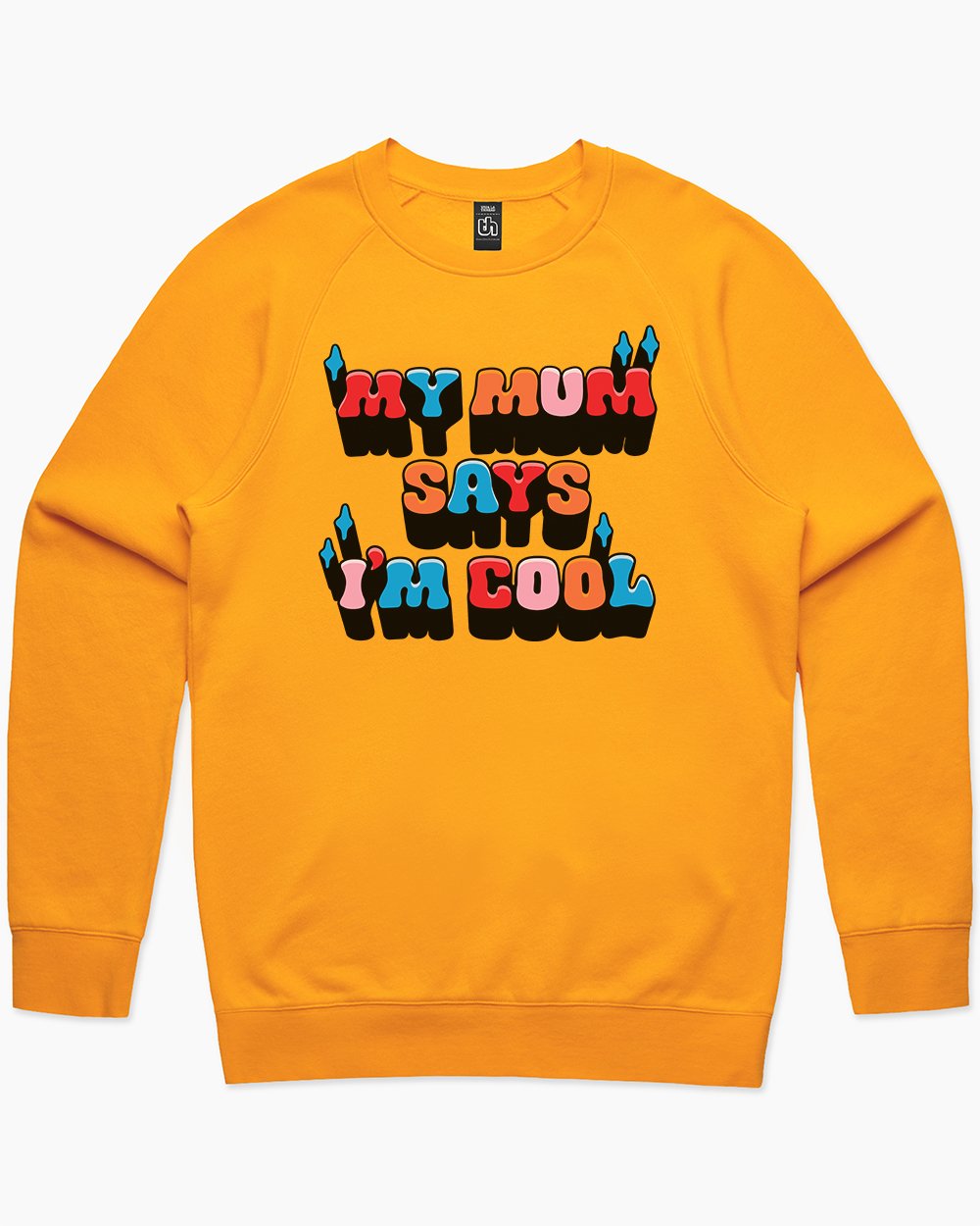 My Mum Says I'm Cool Sweater Australia Online #colour_yellow