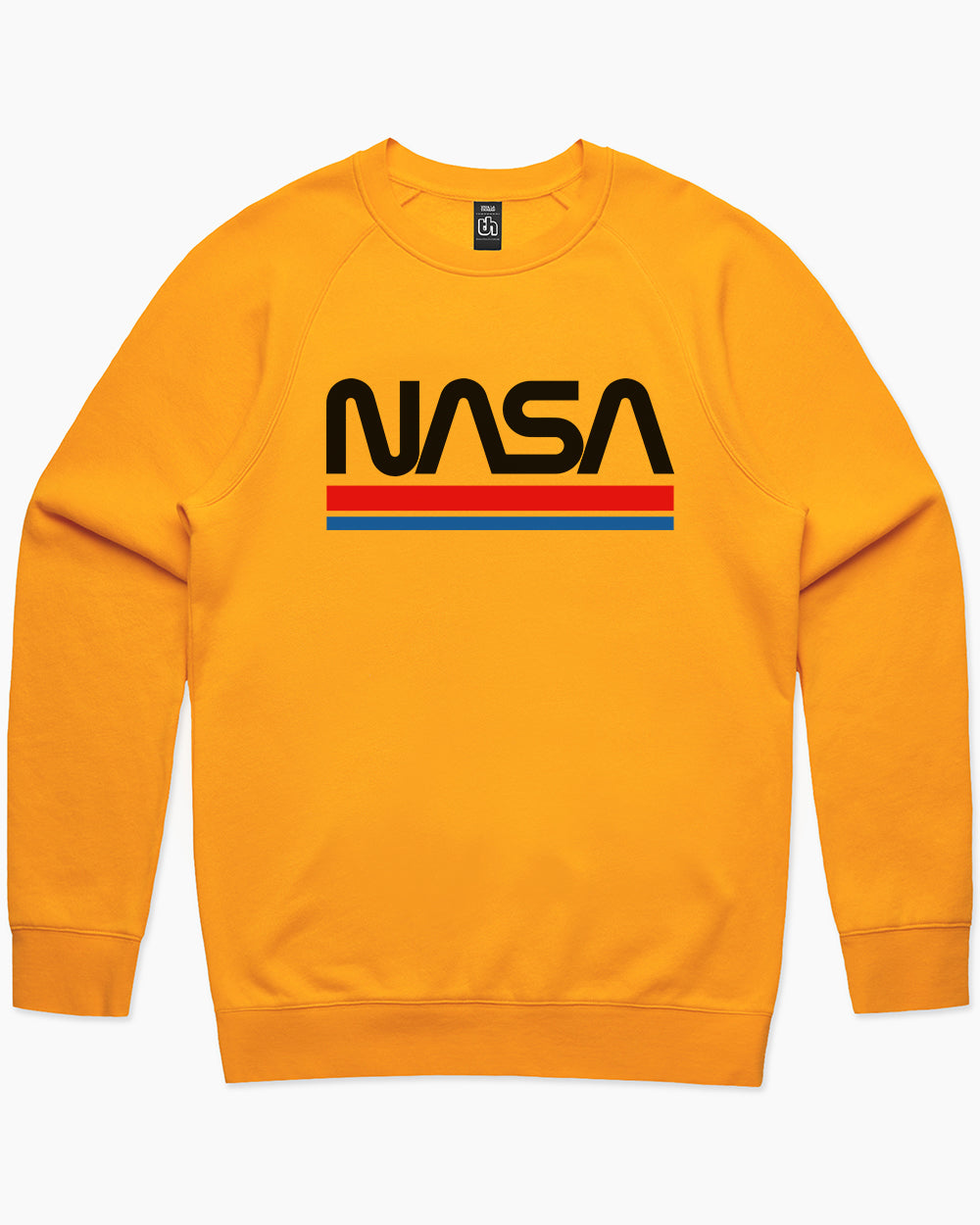 NASA Stripes Sweater Australia Online #colour_yellow