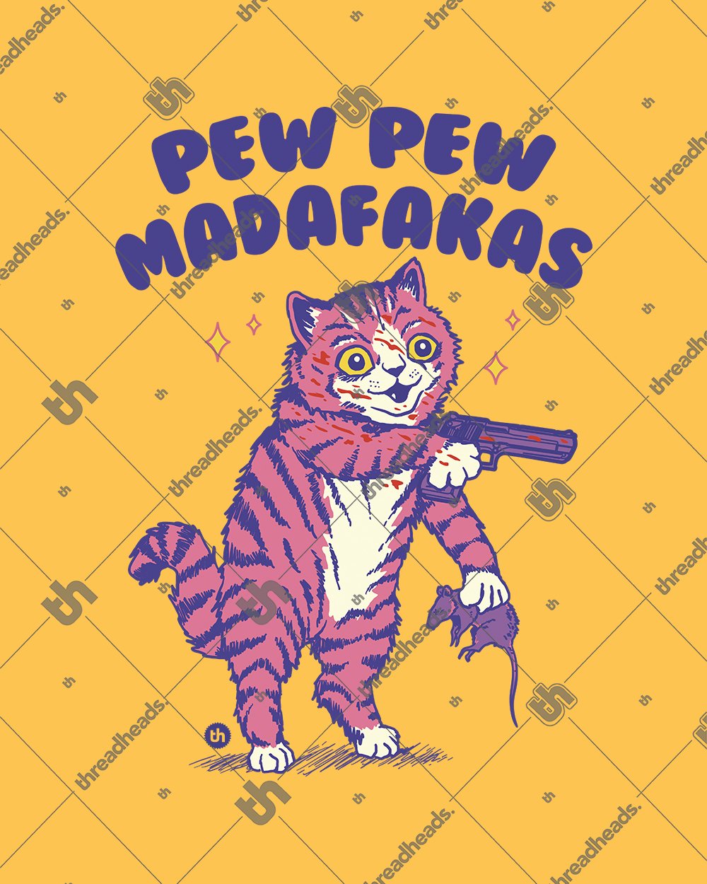 Pew Pew Madafakas Sweater Australia Online #colour_yellow