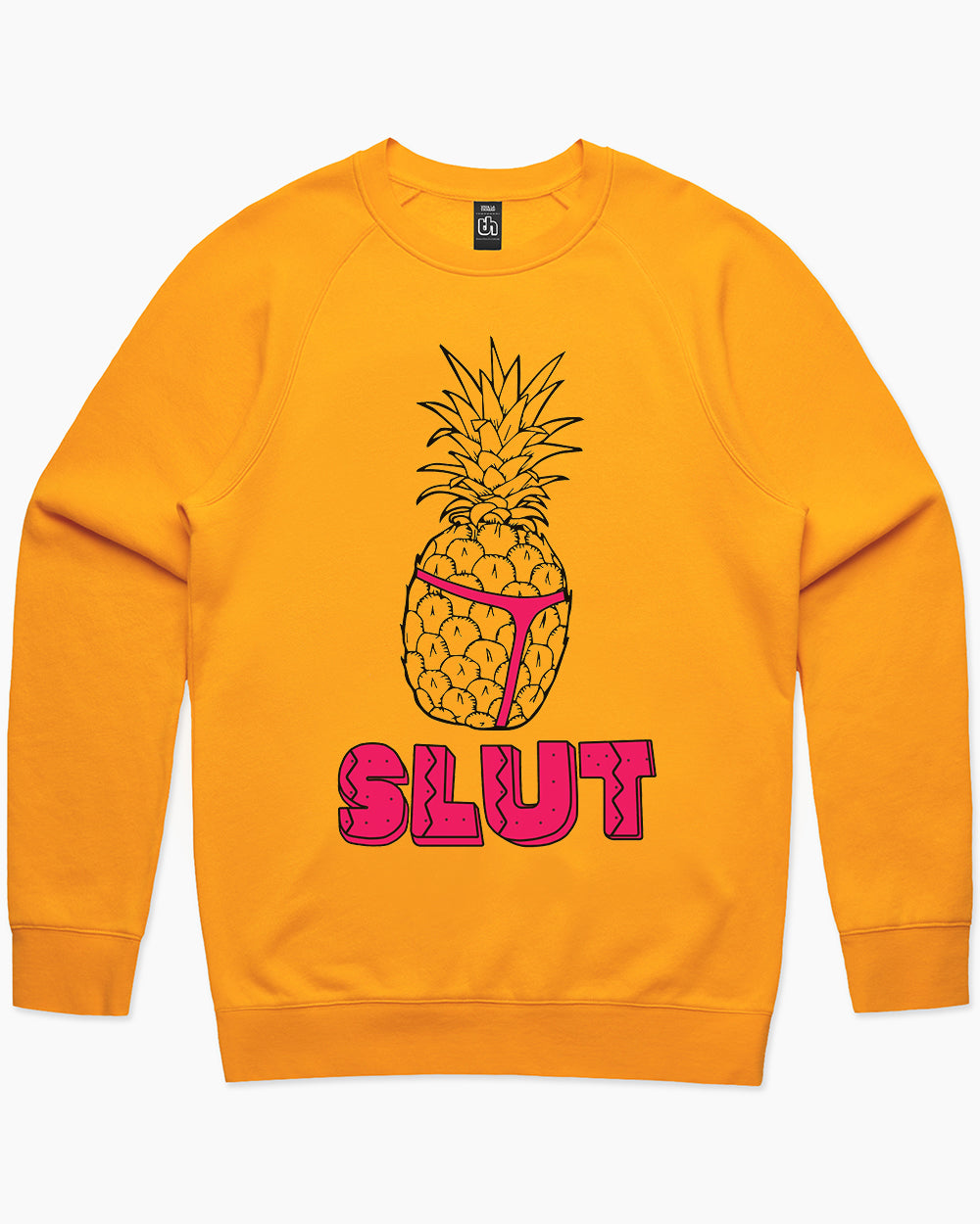 Pineapple Slut Sweater Australia Online #colour_yellow