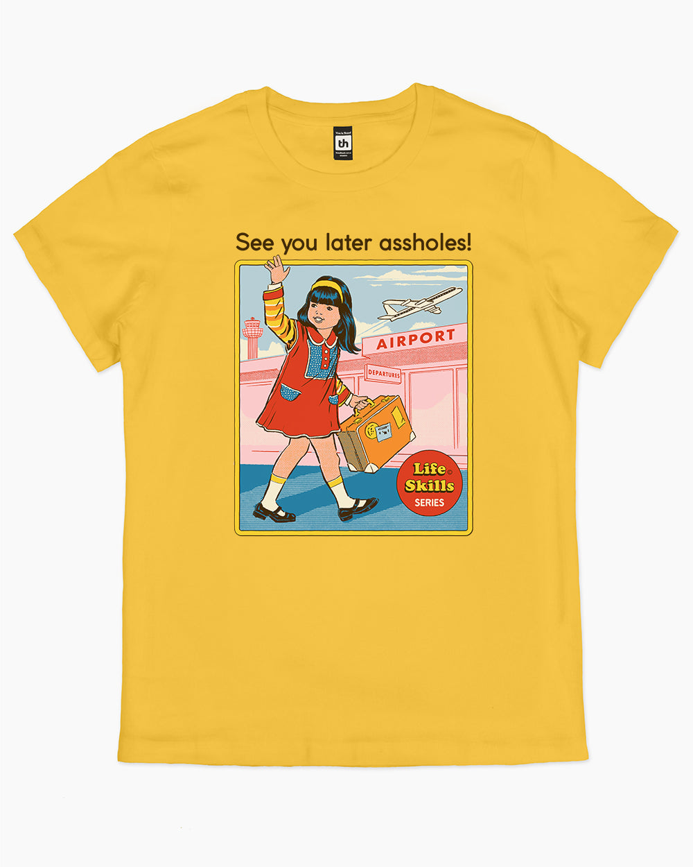 See You Later T-Shirt Australia Online #colour_yellow