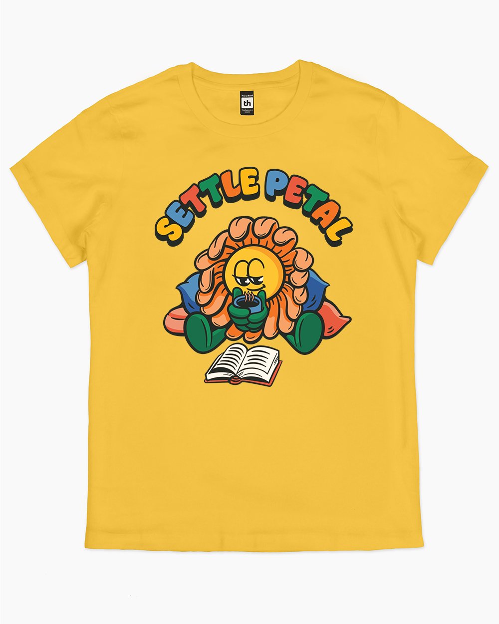 Settle Petal T-Shirt Australia Online #colour_yellow