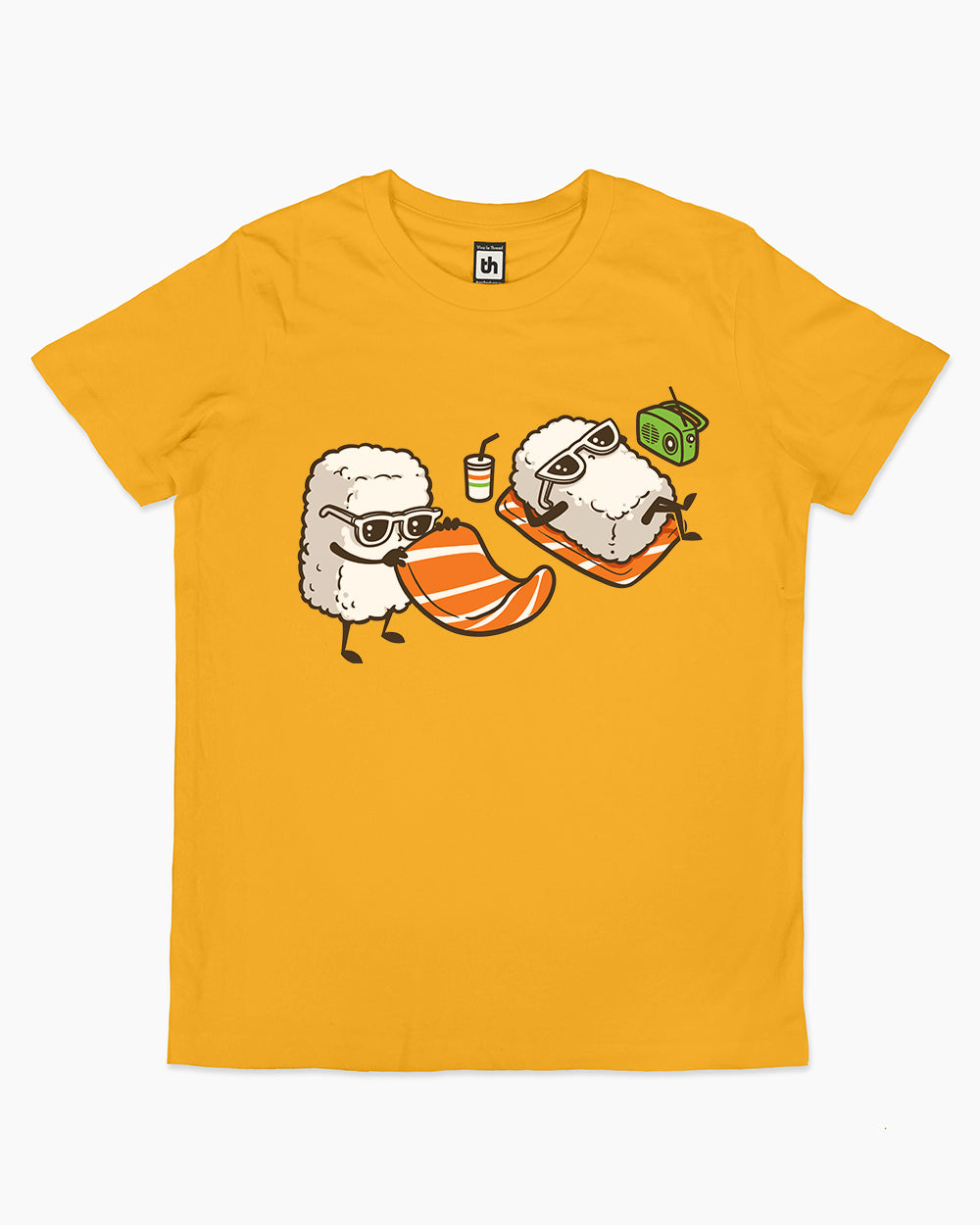 Summer Sushi Kids T-Shirt Australia Online #colour_yellow